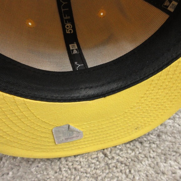 Dallas Cowboys Hat Cap Mens Fitted 7 Yellow New Era 59 Fifty NFL Football - Picture 9 of 9